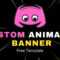 Discord Custom Animated Banner Maker (FREE TEMPLATE) Intended For Animated Banner Template