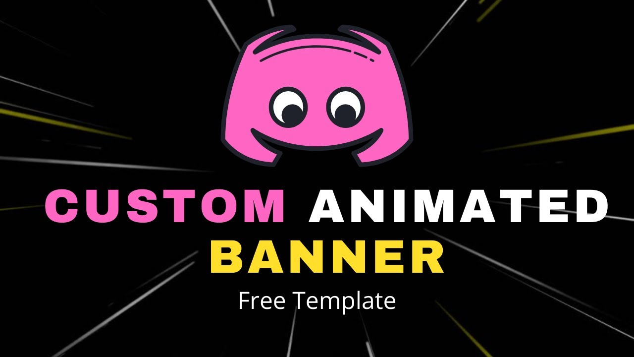 Discord Custom Animated Banner Maker (FREE TEMPLATE) Intended For Animated Banner Template