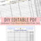 DIY Editable Printable PDF Jpg Order Form Fundraiser Craft – Etsy  Pertaining To Blank Fundraiser Order Form Template