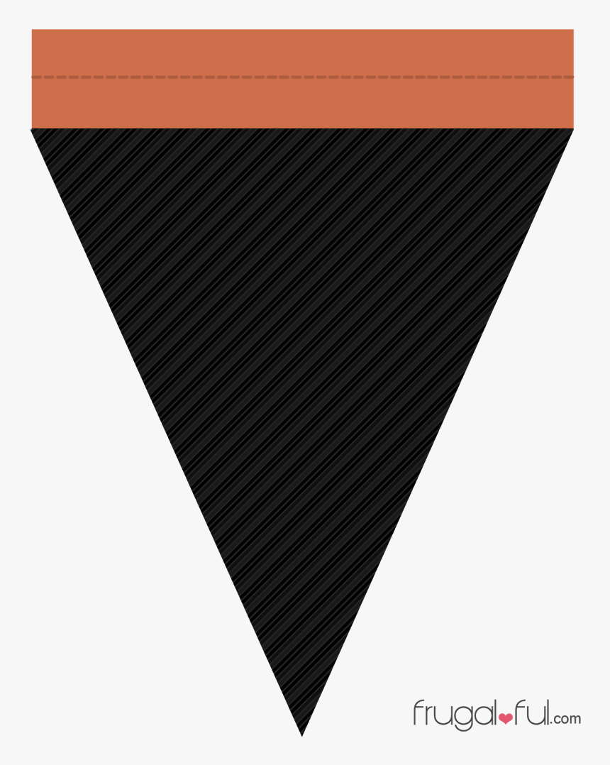 Diy Free Printable Halloween Triangle Banner Template – Triangle  Pertaining To Free Triangle Banner Template