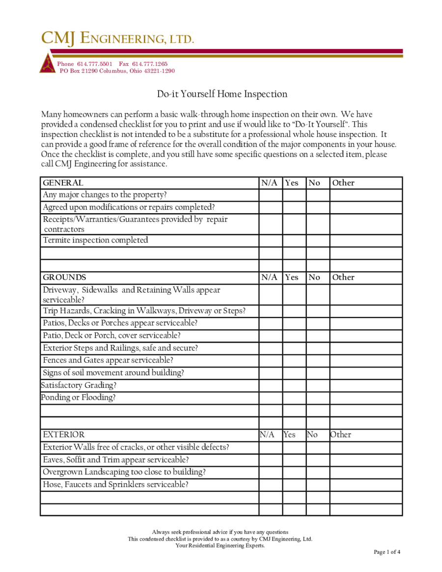 DIY Home inspection Reports - Edit, Fill, Sign Online  Handypdf Pertaining To Home Inspection Report Template Pdf