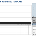 Do A Risk Reporting Template By Svangren  Fiverr Regarding Enterprise Risk Management Report Template