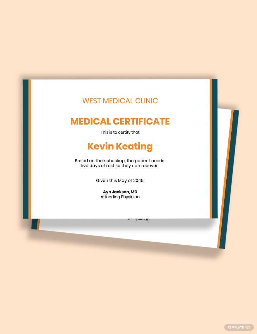 Doctor Certificate Templates - Design, Free, Download  Template.net