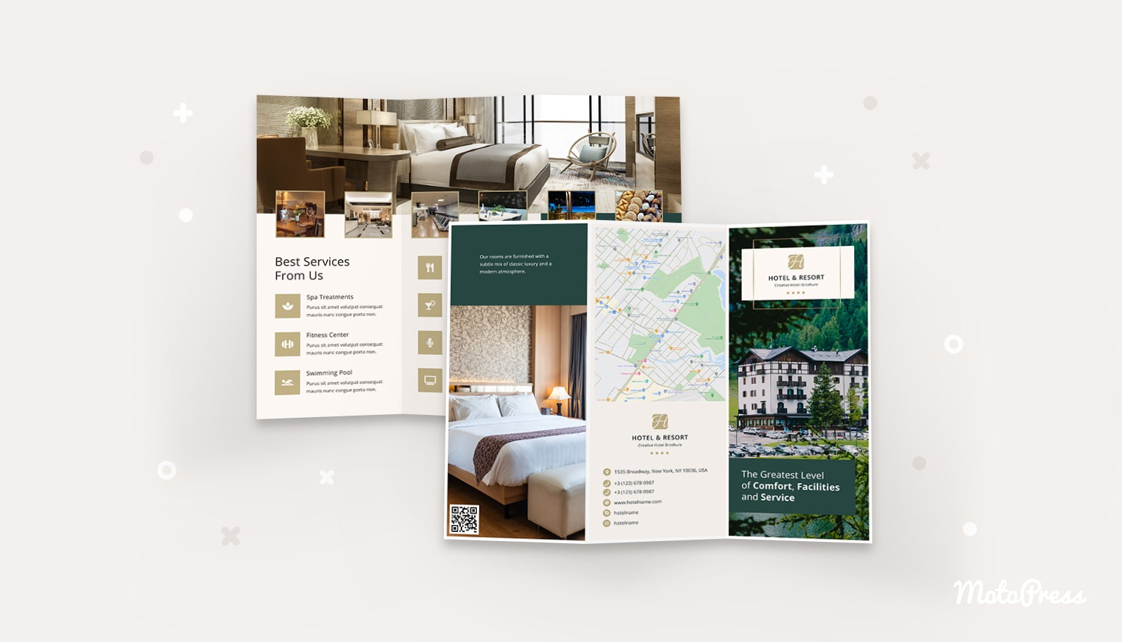 Download Free Hotel Brochure Templates PSD - MotoPress Intended For Hotel Brochure Design Templates