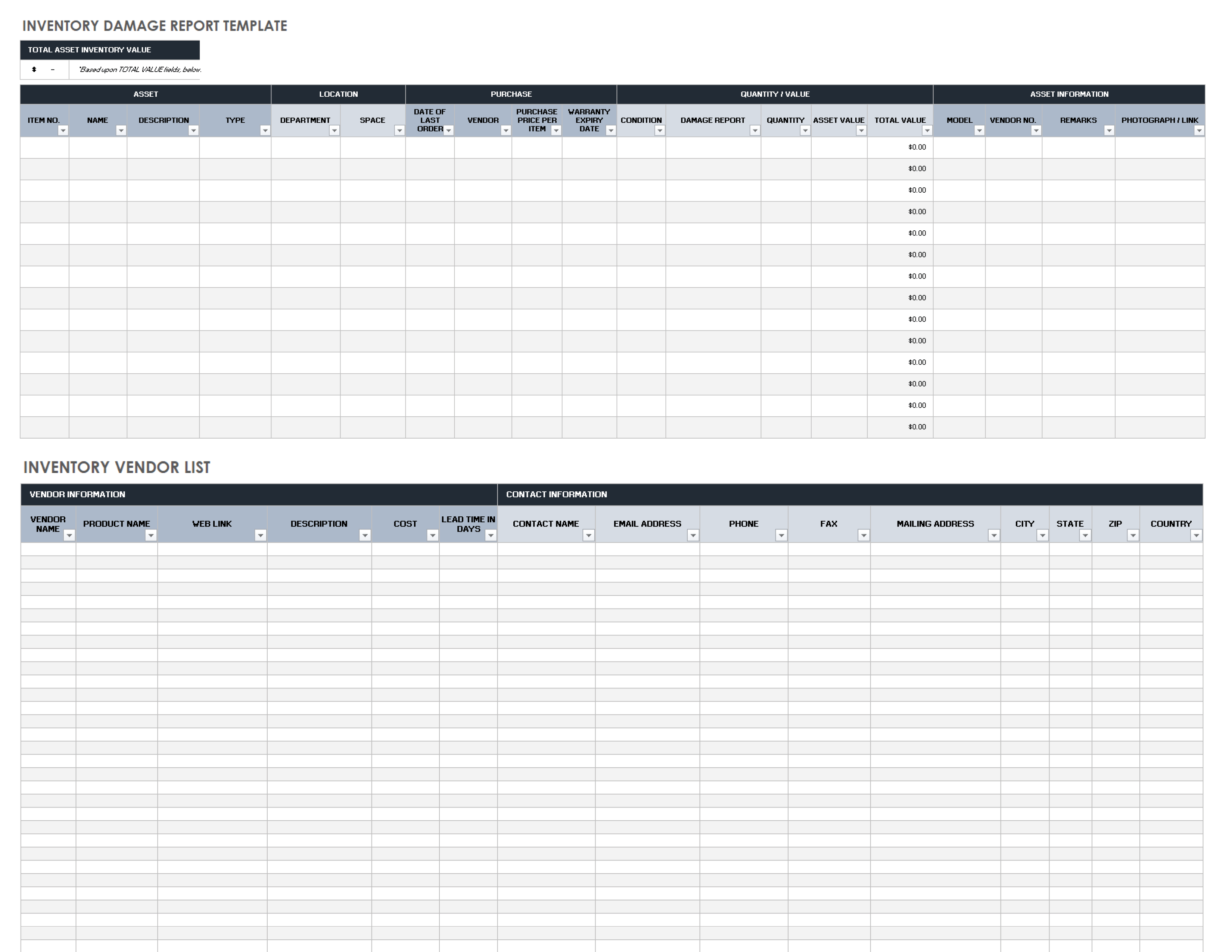 Download Free Inventory Report Templates Smartsheet For Check Out Report Template Download Free Inventory Report Templates Smartsheet For Check Out Report Template