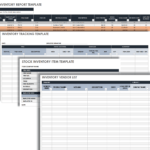 Download Free Inventory Report Templates  Smartsheet Intended For Shop Report Template