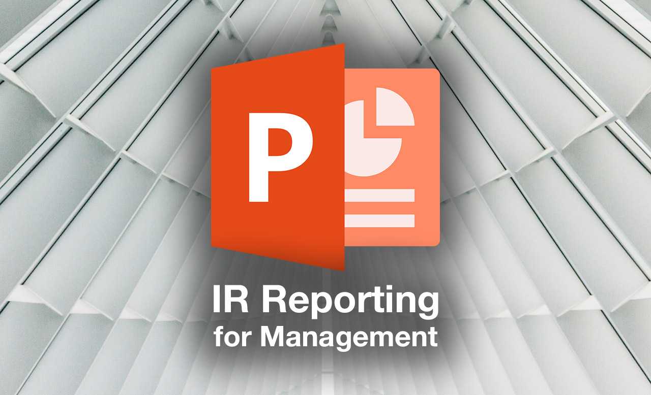 Download: IR Reporting For Management PPT Template – Help Net Security Throughout Ir Report Template