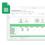 Download Our Fleet Maintenance Spreadsheet Tool – Fleetio Inside Fleet Report Template