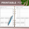 Download Printable Month At A Glance Template PDF Pertaining To Month At A Glance Blank Calendar Template
