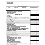 Driver Training Evaluation Form – Larchmont VAC – Larchmontvac  With Training Evaluation Report Template