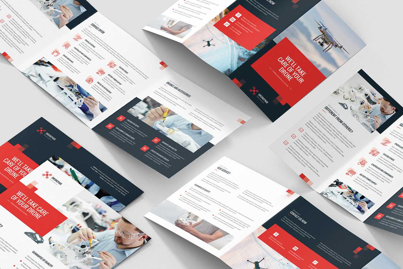 Drone Service – Brochures Bundle Templates FREEBIE on Behance Throughout Brochure Template Indesign Free Download Drone Service – Brochures Bundle Templates FREEBIE on Behance Throughout Brochure Template Indesign Free Download