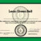 Dutch Lean Green Belt Template Certificate  International Lean  For Green Belt Certificate Template