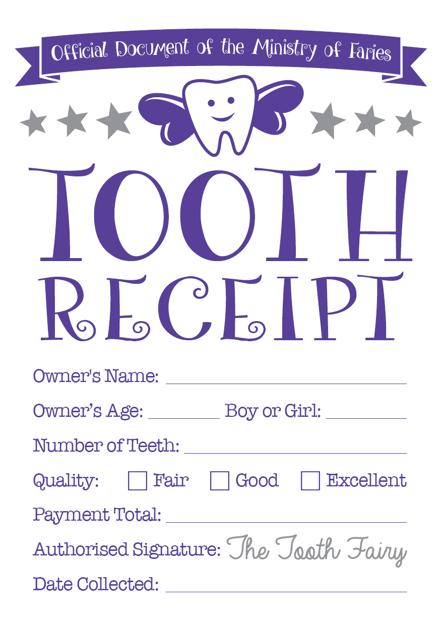 Easy Tooth Fairy Ideas & Tips for Parents / Free Printables Inside Free Tooth Fairy Certificate Template