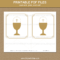Editable Banner For First Holy Communion Gold And White – Digital  Intended For First Holy Communion Banner Templates