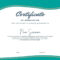 Editable Certificate Template, With A Simple And Elegant  Inside Certificate Of Appearance Template