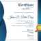 Editable Certificate Templates PowerPoint And Photoshop Format Throughout Award Certificate Templates Word 2007