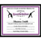 Editable PDF Sports Team Gymnastics Certificate Award Template  For Gymnastics Certificate Template