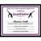 Editable PDF Sports Team Gymnastics Certificate Award Template  For Gymnastics Certificate Template