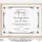 Editable Wedding Certificate Template Printable Certificate – Etsy