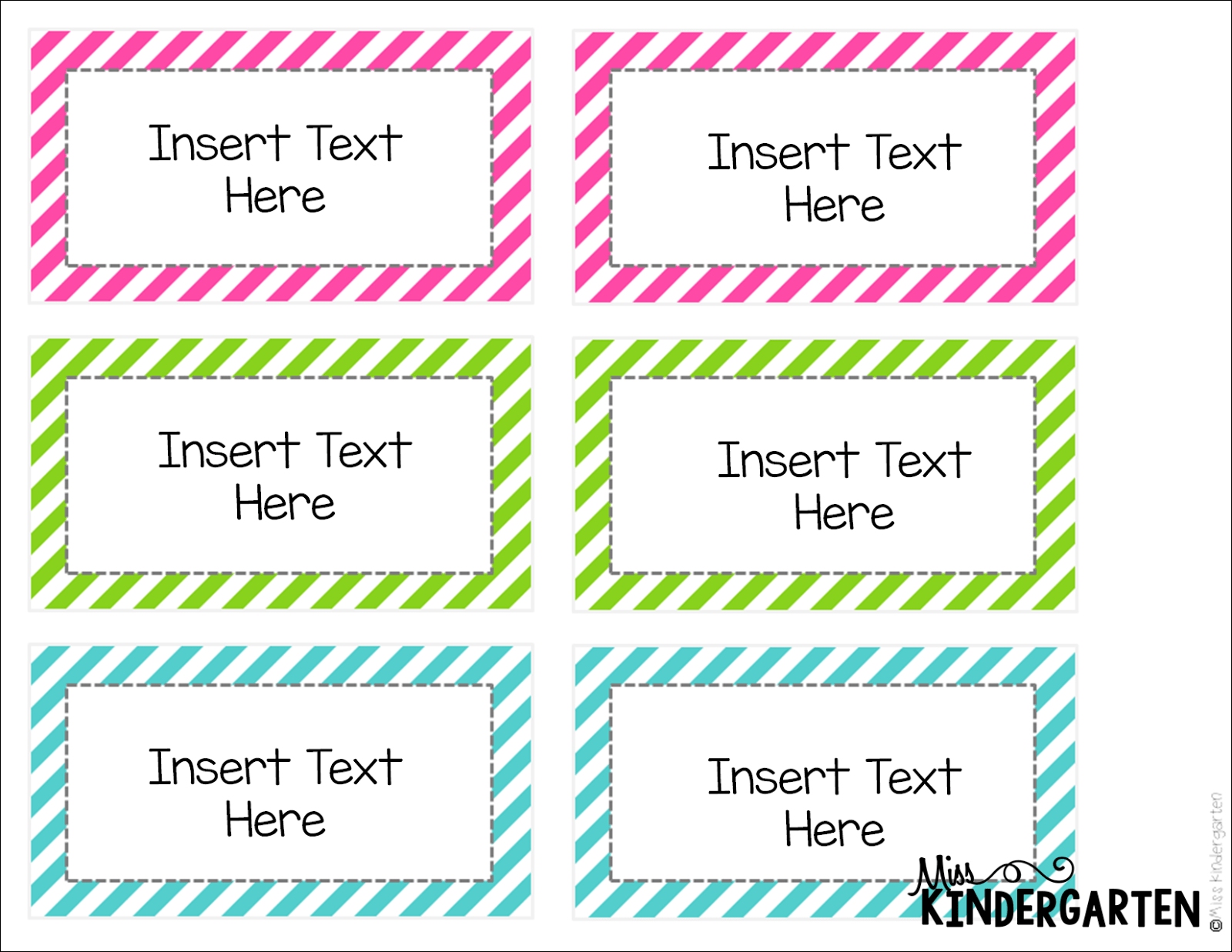Editable Word Wall Templates! - Miss Kindergarten With Blank Word Wall Template Free