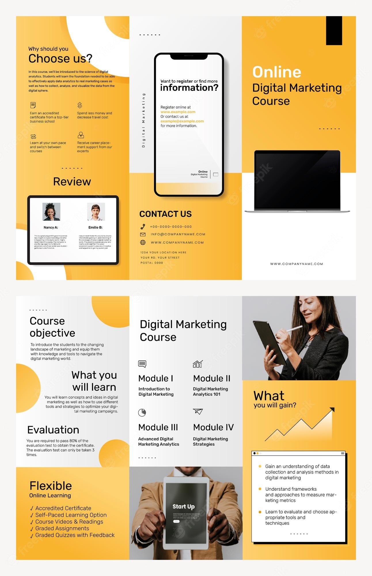 Education trifold brochure Images  Free Vectors, Stock Photos & PSD Pertaining To Student Brochure Template
