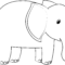 Elefant Druckbare Vorlage  Basteln Mit Papier  Vorlagen Zum  Within Blank Elephant Template