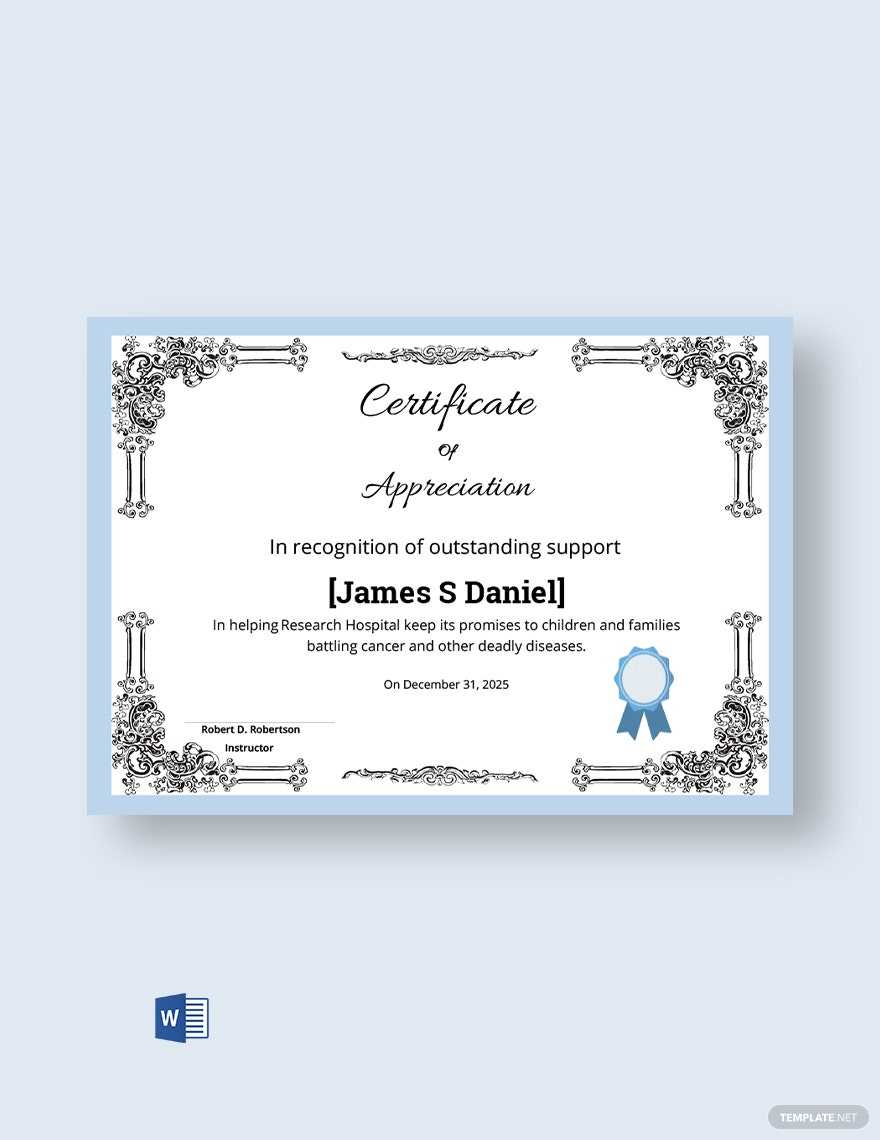 Elegant Appreciation Certificate Template – Google Docs, Word  With Regard To Retirement Certificate Template