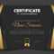 Elegant Certificate Template Concept – GraphicsFamily Throughout Elegant Certificate Templates Free