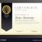 Elegant Diploma Award Certificate Template Design Vector Image Regarding Award Certificate Design Template