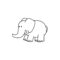 Elephant Shapes – Tim’s Printables For Blank Elephant Template