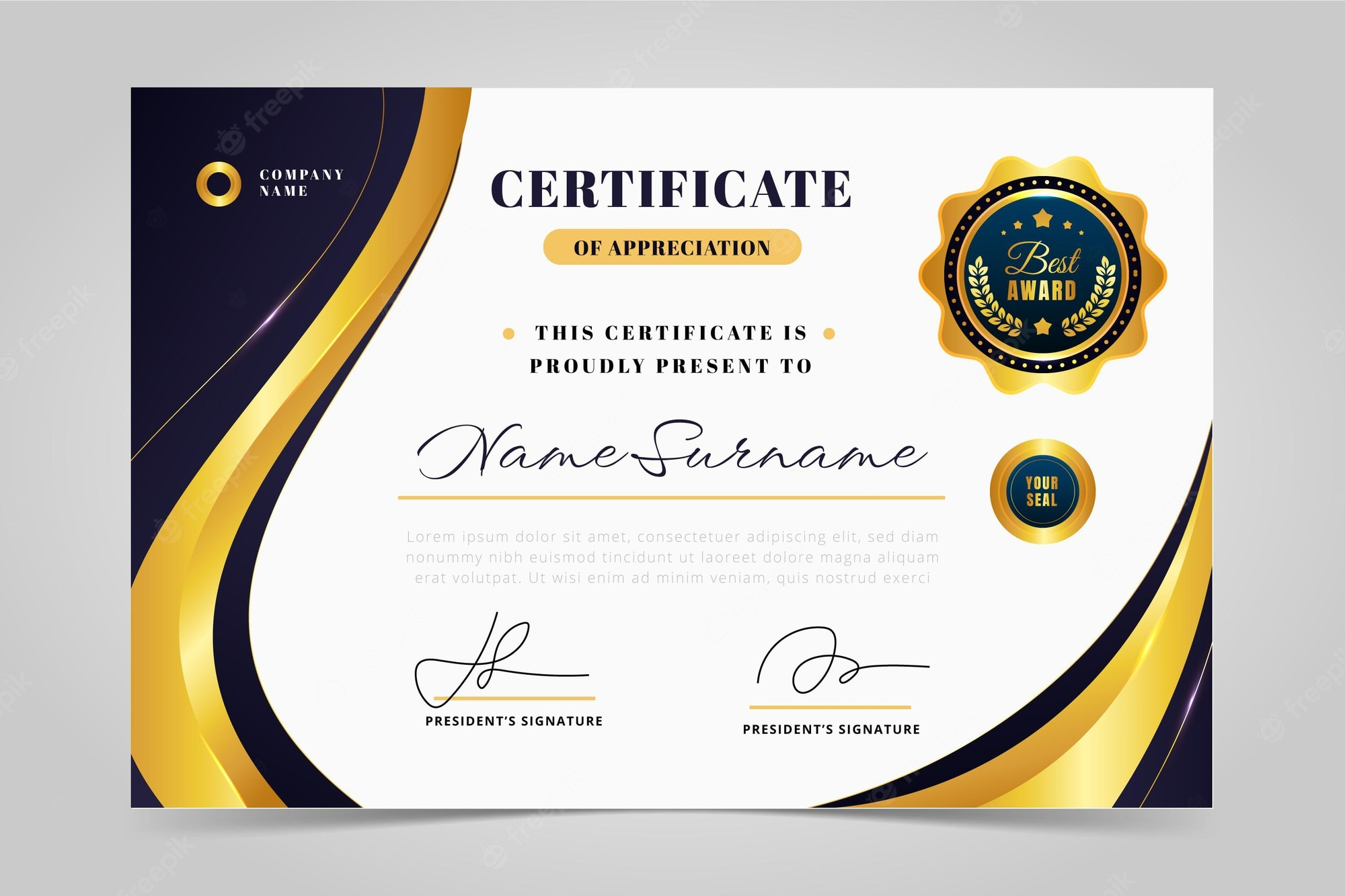 Employee certificate Images  Free Vectors, Stock Photos & PSD