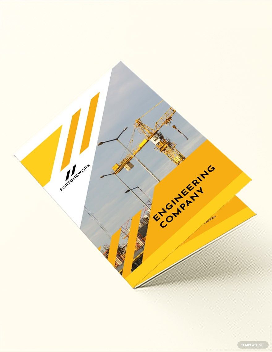 Engineering Company Brochure Templates - Design, Free, Download  Within Engineering Brochure Templates Free Download