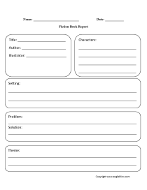 Englishlinx.com  Book Report Worksheets