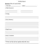 Englishlinx.com  Book Report Worksheets