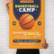 Entry #10 By MooN10 For Design Basketball Camp Flyer  Freelancer Inside Basketball Camp Brochure Template