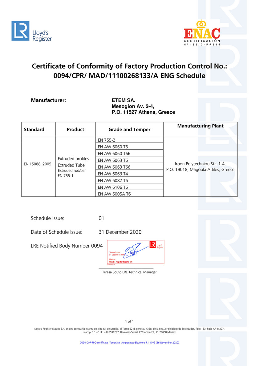 ETEM – Certificate Of Conformity – Page 10 Within Certificate Of Conformity Template