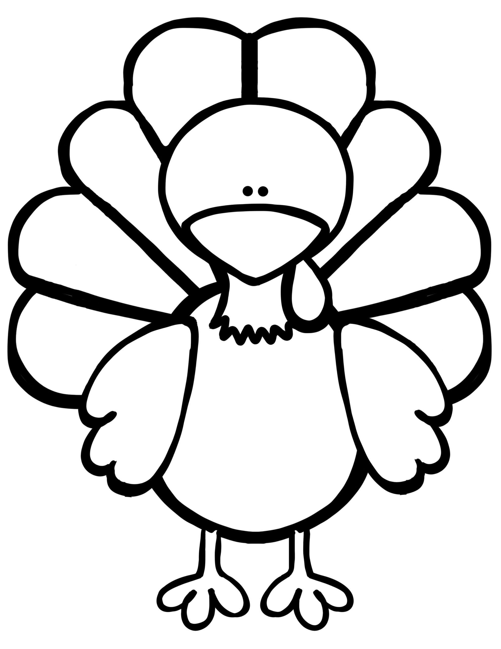 Everything You Need for the Turkey Disguise Project - Innovation  With Blank Turkey Template