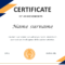 Excellent Certificate Of Training PPT Presentations Template Intended For Award Certificate Template Powerpoint