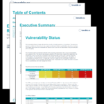 Executive VPR Summary Report – SC Report Template  Tenable® In Information Security Report Template
