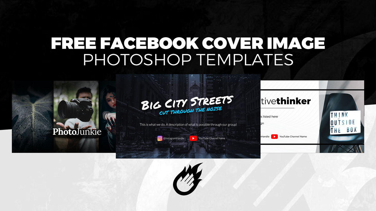 Facebook Cover Photo Template PSD’s (Free Download!)  Creator Impact With Regard To Photoshop Facebook Banner Template
