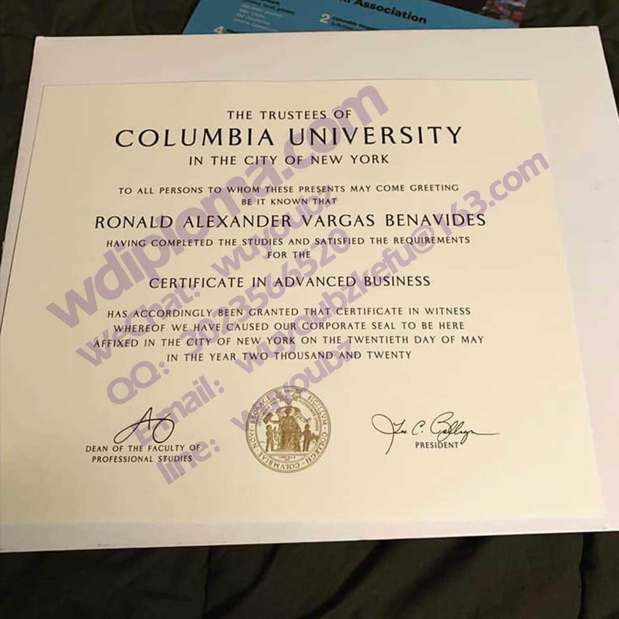 fake Columbia University graduation certificate sample With Regard To Fake Diploma Certificate Template fake Columbia University graduation certificate sample With Regard To Fake Diploma Certificate Template