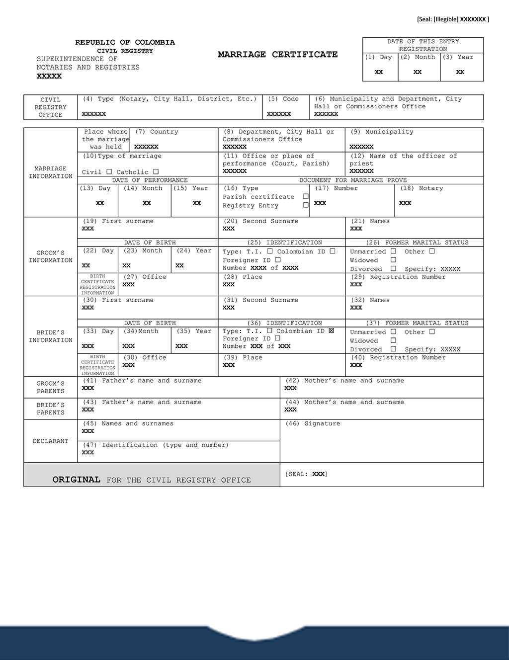 Fast and Accurate Marriage Certificate Translations Services In Marriage Certificate Translation Template