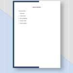 Field Report Template – Google Docs, Word, Apple Pages For Field Report Template