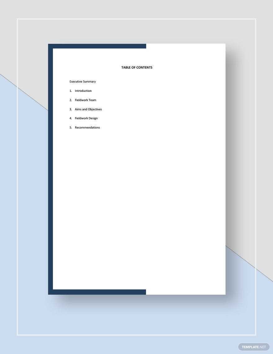 Field Report Template - Google Docs, Word, Apple Pages For Field Report Template Field Report Template - Google Docs, Word, Apple Pages For Field Report Template