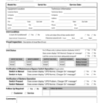Field Service Report Format In Word – Fill Online, Printable Pertaining To Technical Service Report Template