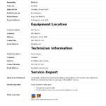 Field Service Report Template (Better Format Than Word, Excel, PDF) Within It Report Template For Word