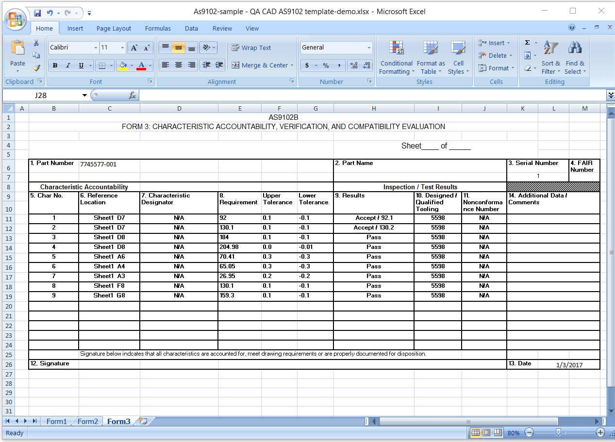 First Article Inspection Report Form (Download Free Sample Excel For Part Inspection Report Template First Article Inspection Report Form (Download Free Sample Excel For Part Inspection Report Template