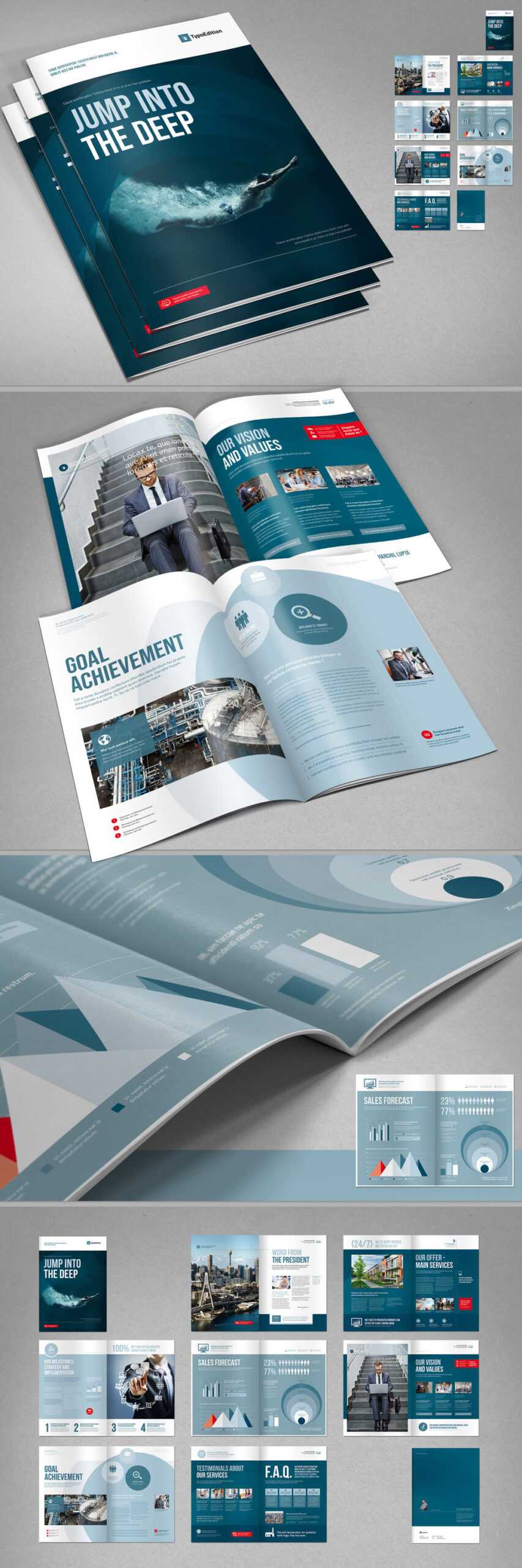 Five Must Have Brochure Templates For Adobe InDesign With Adobe Indesign Brochure Templates