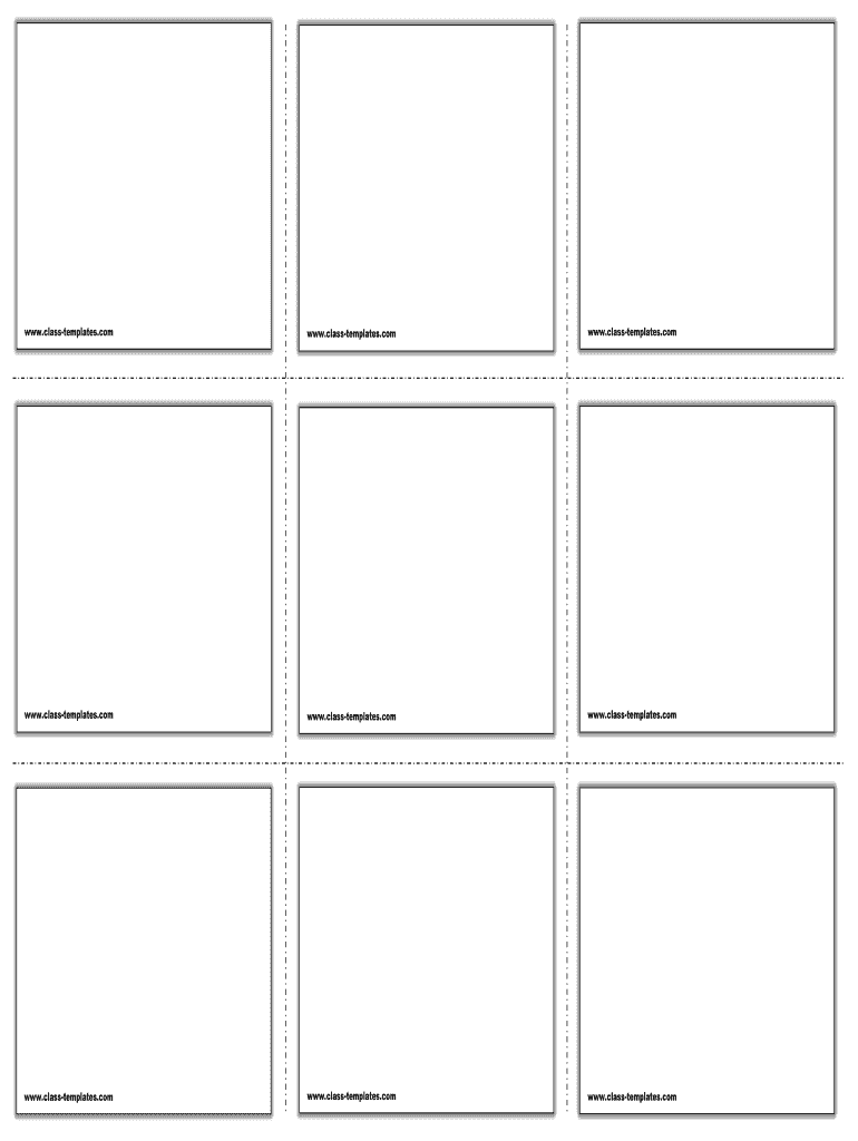Flash Card Template – Fill Online, Printable, Fillable, Blank  Inside Free Printable Blank Flash Cards Template