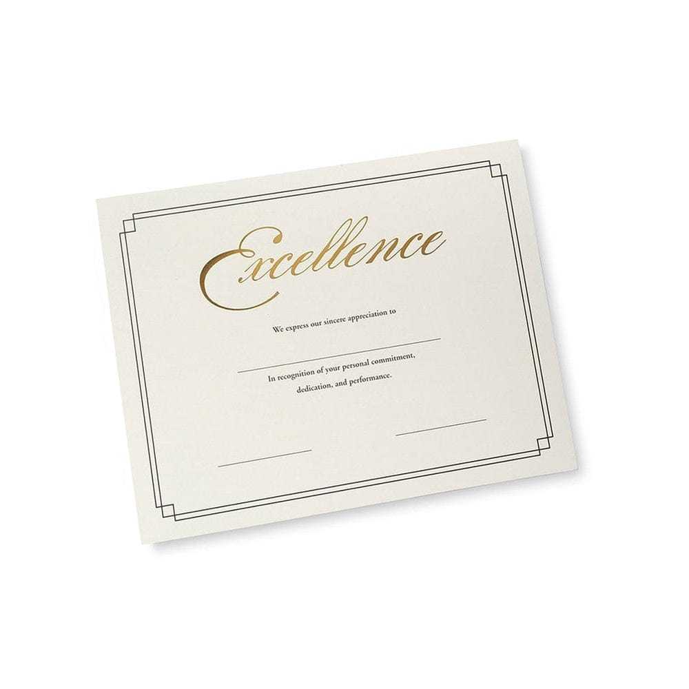 Foil Certificate Paper – Gold Foil Excellence Regarding Gartner Certificate Templates